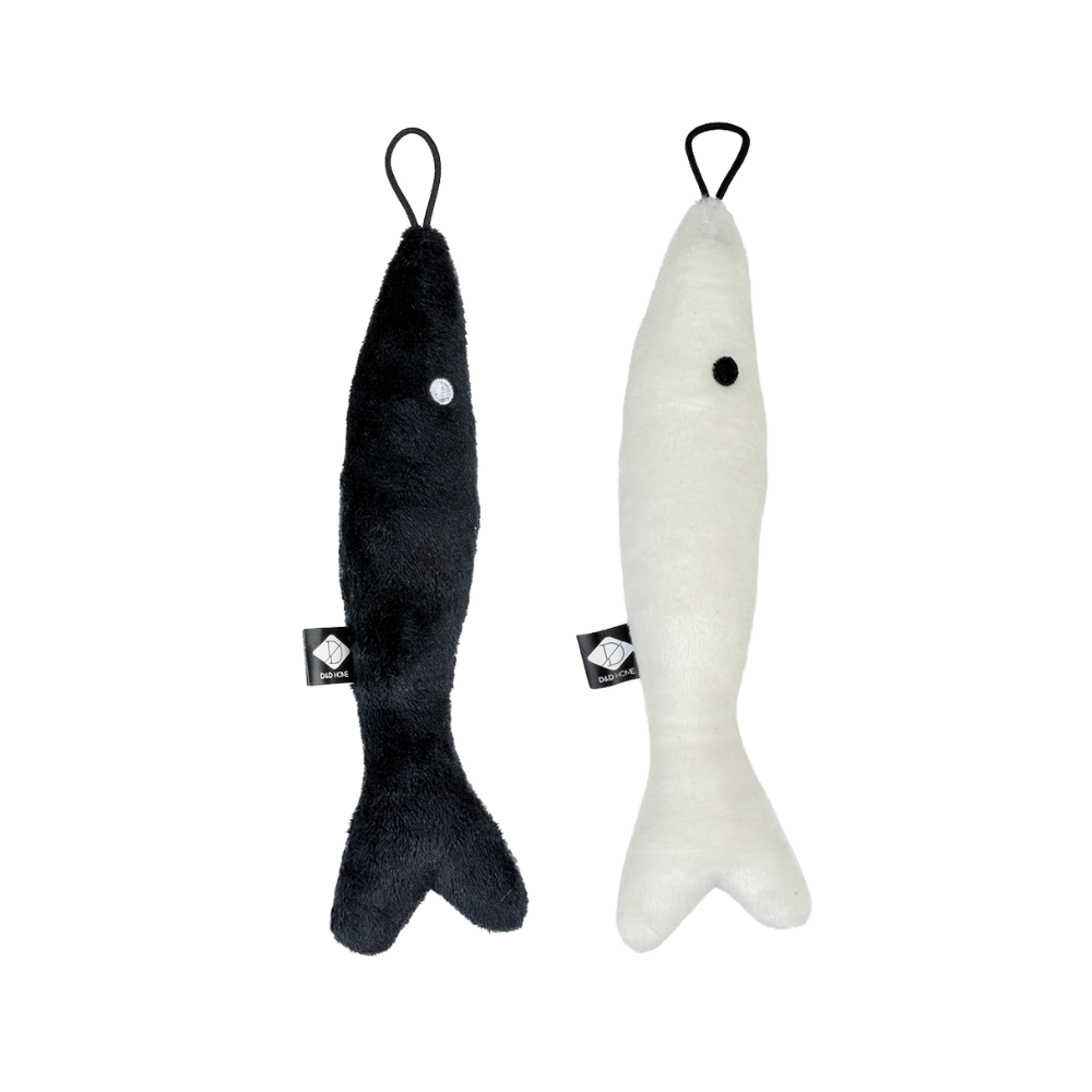 I Love Happy Cats Finn Fish Kicking Cushion 20x6x3cm