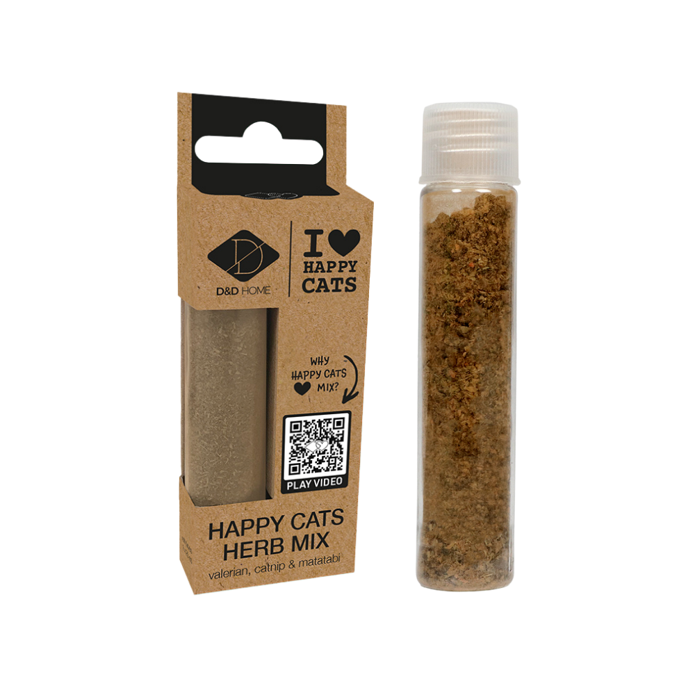 أي لوف هابي كاتسمزيج أعشاب قابلةلإعادة الملء بـ 2 أنبوب1.5x1.5x10cm