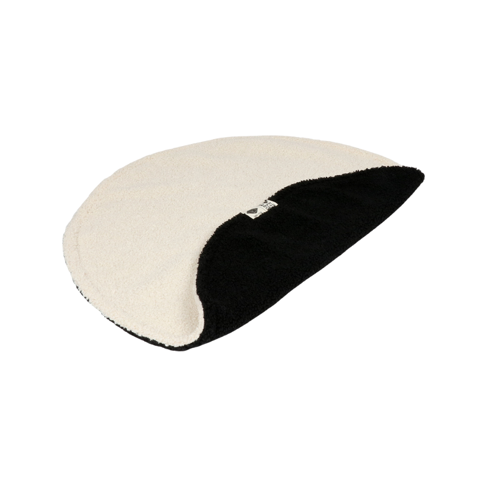 I Love Happy Cats MAEVE Round plaid 50x50x1cm black/white