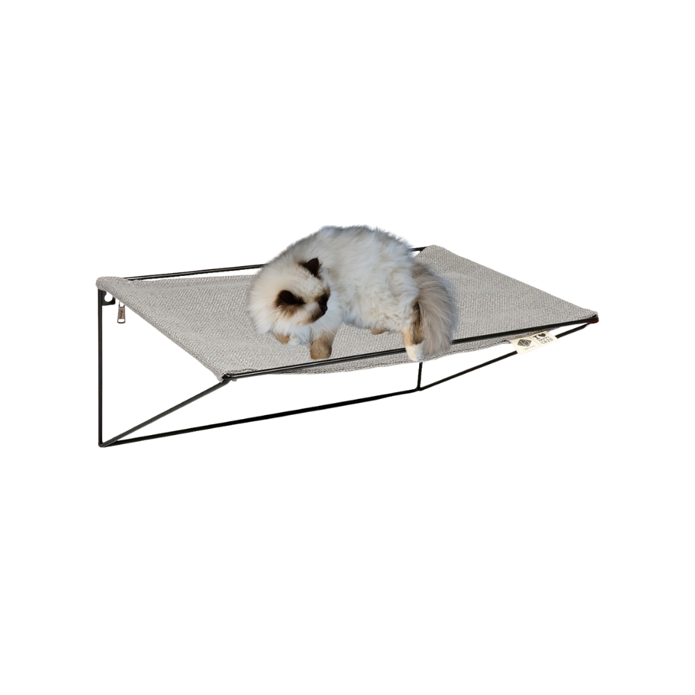 I Love Happy Cats OTIS Wall hammock 45x30x20cm grey