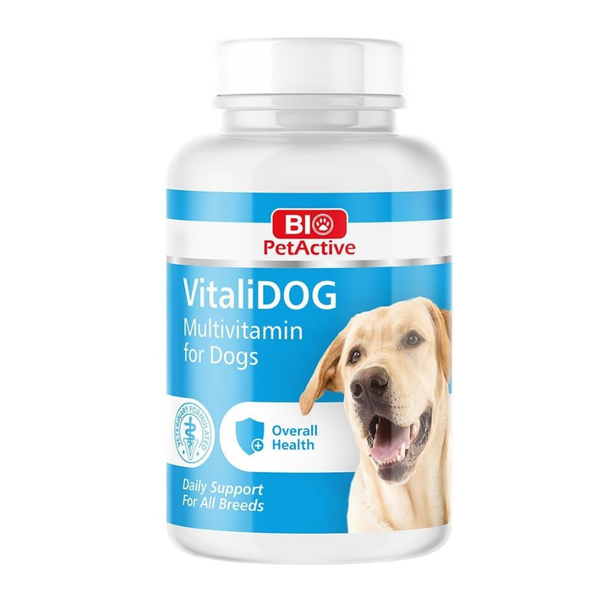 bio petactive vitaldog multivitamin tablets for dogs 60 tabs 30g