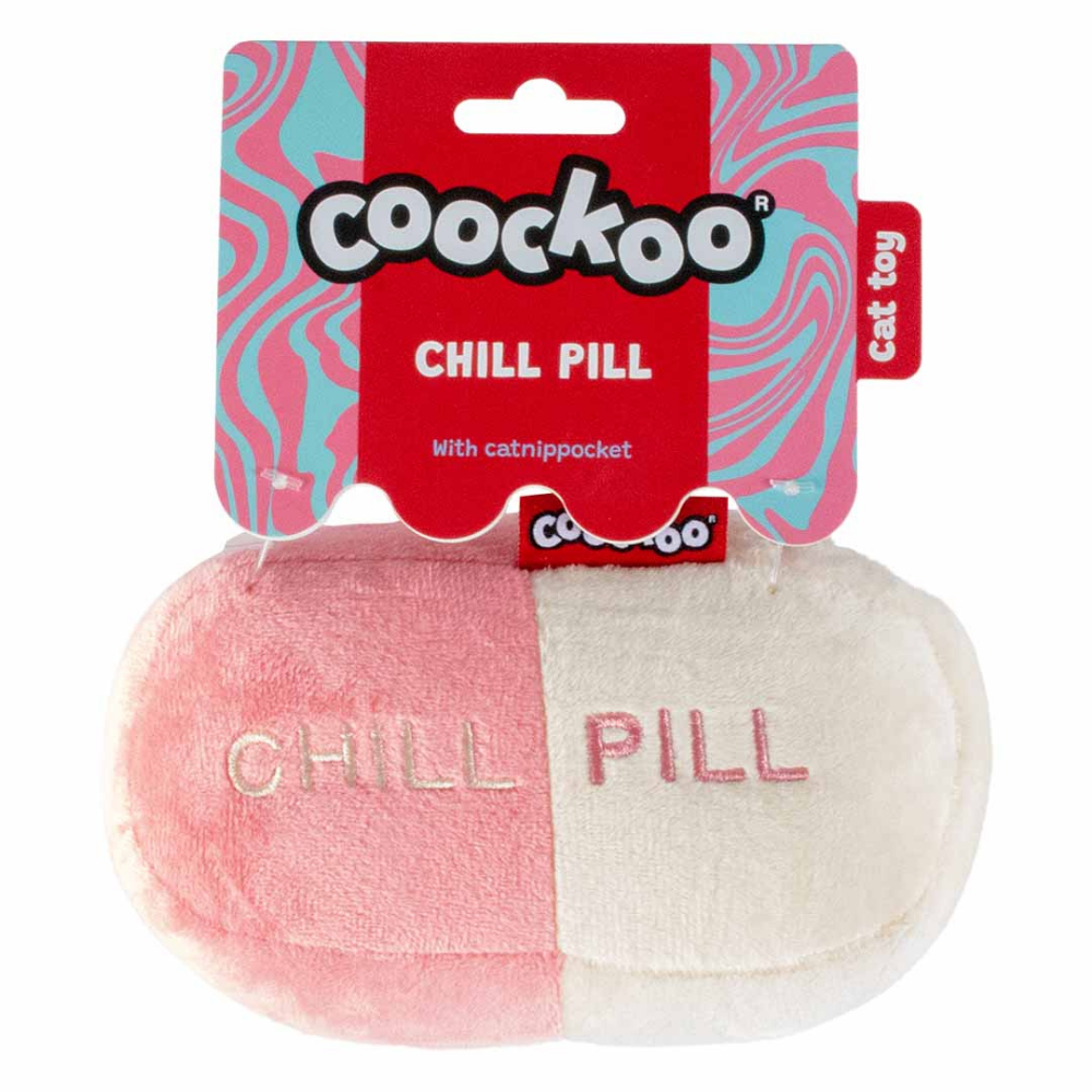 Coockoo Pellow Chill Pill 16x7x9cm Pink & Beige