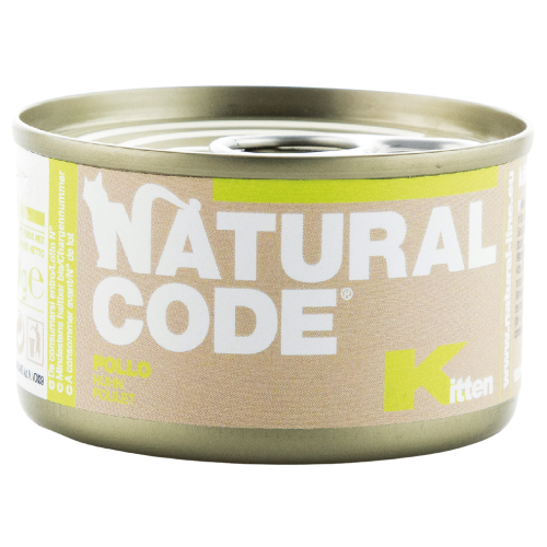 Natural Code Cans Chicken for Kittens 85g