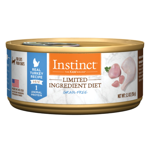 Instinct Limited Ingredient Diet Pate Cans Turkey for Cats 156g