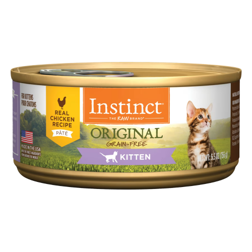 Instinct Original Pate Cans Chicken for Kittens 156g