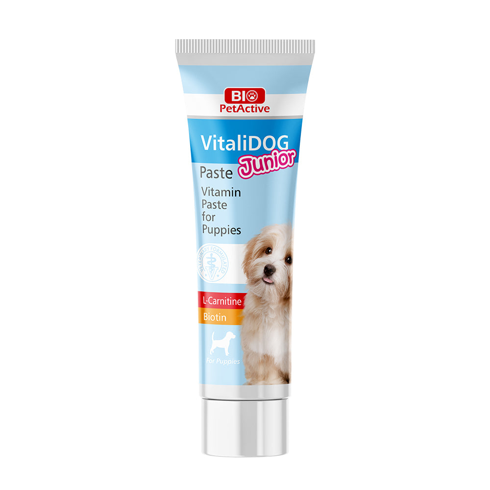bio petactive vitalidog junior multivitamin paste for puppies 100ml