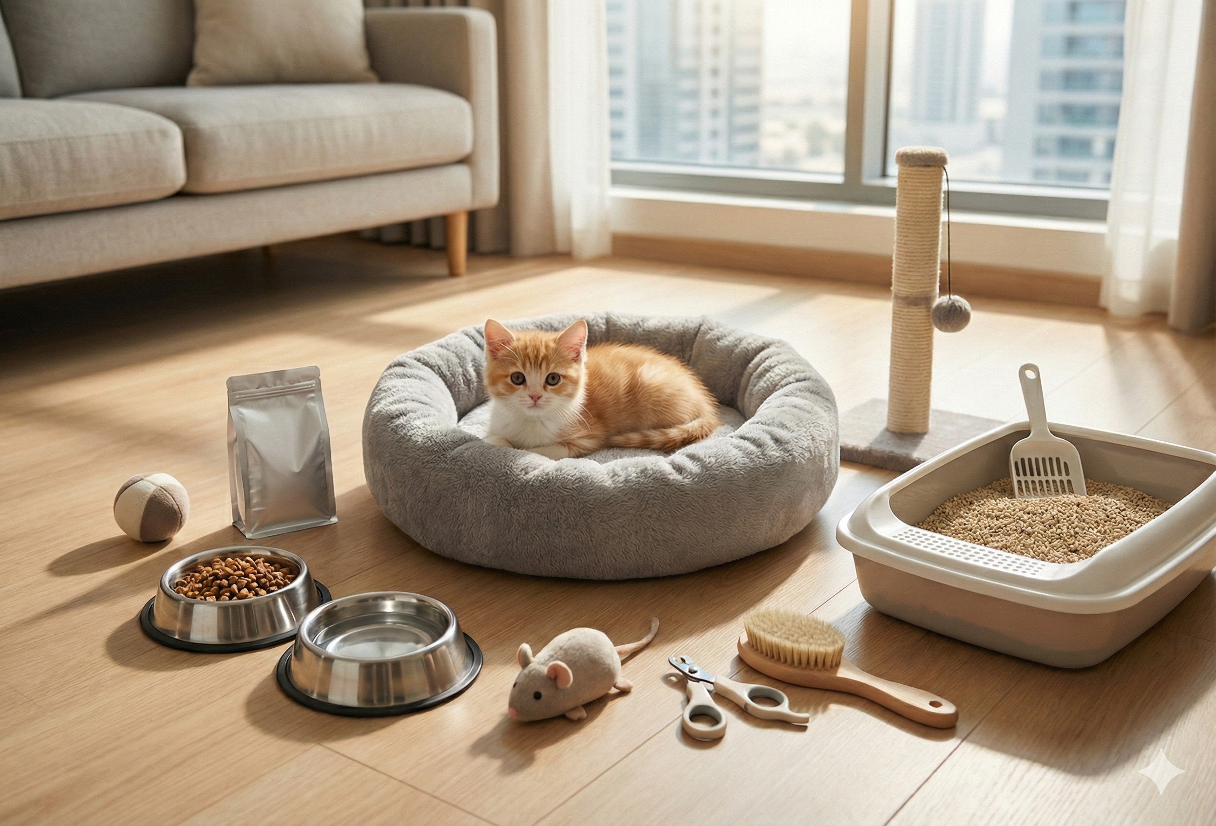 Essential Supplies for a New Kitten