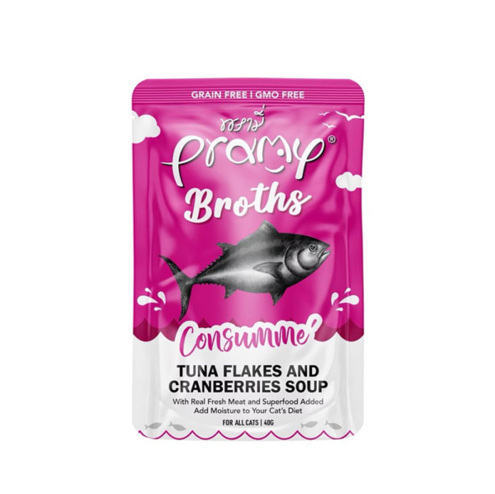 Pramy Tuna & Berries soup 40g