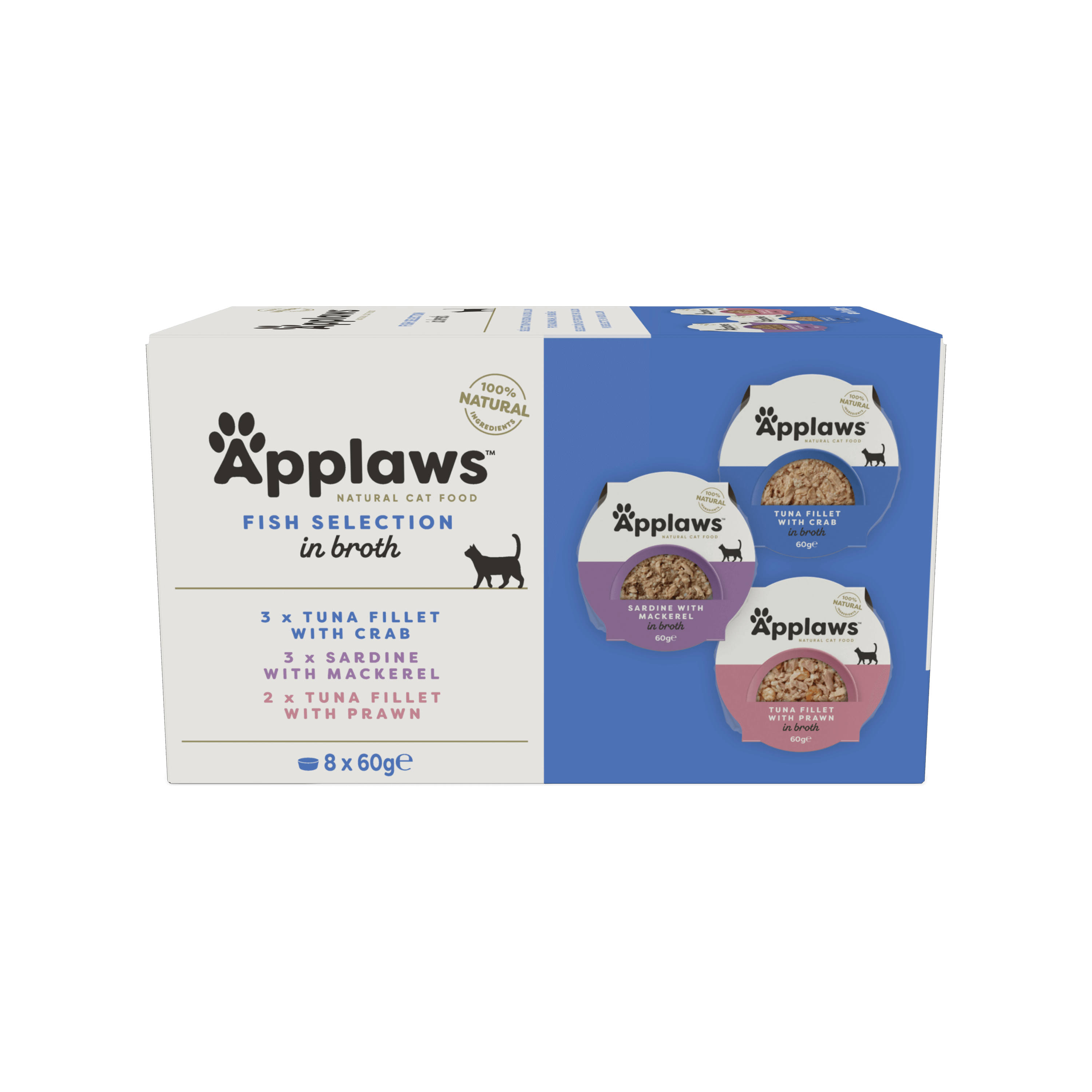 Applaws Fish Selection Multipack 8×60g