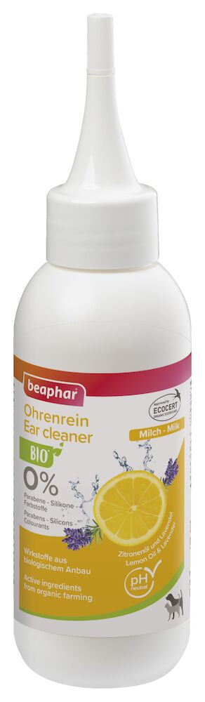 Beaphar BIO Ear Cleaner for Dogs & Cats 100 ml bottle