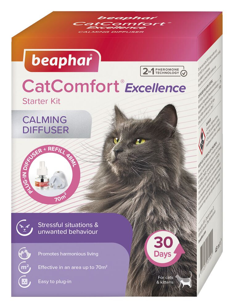 Beaphar CatComfort Calming Diffuser (UK Plug) – Stress & Behavior Support