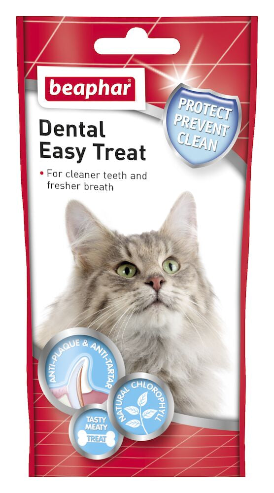Beaphar Dental Easy Treat for Cats – Oral Care & Fresh Breath