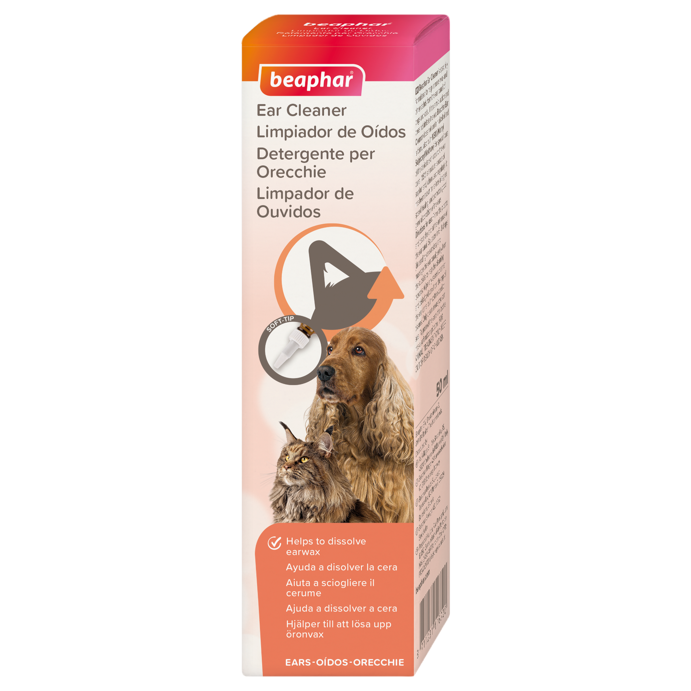Beaphar Ear Cleaner for Dogs & Cats – Gentle Wax Removal & Hygiene