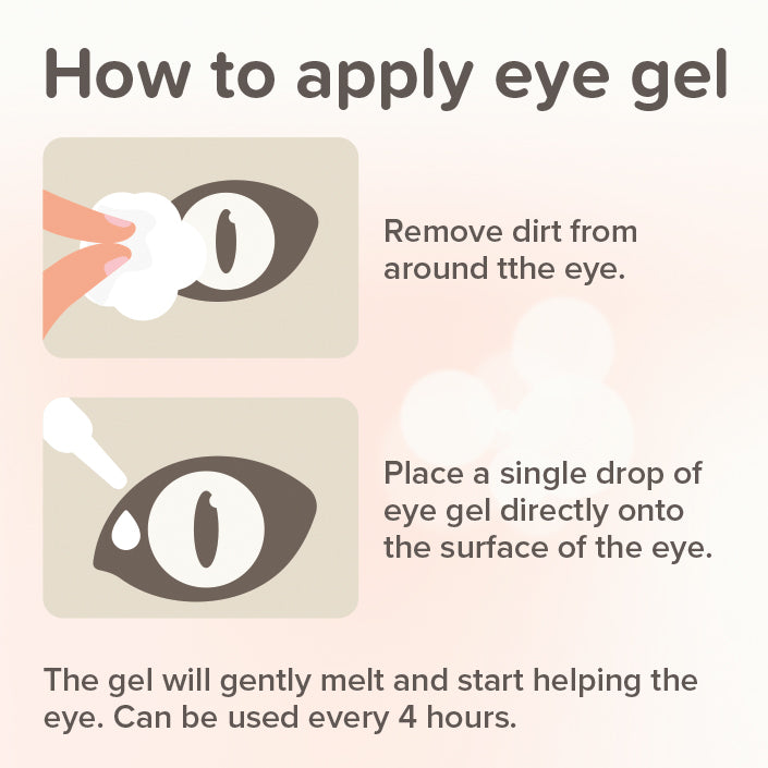 Beaphar Eye Gel Cats & Dogs 5ml how to use