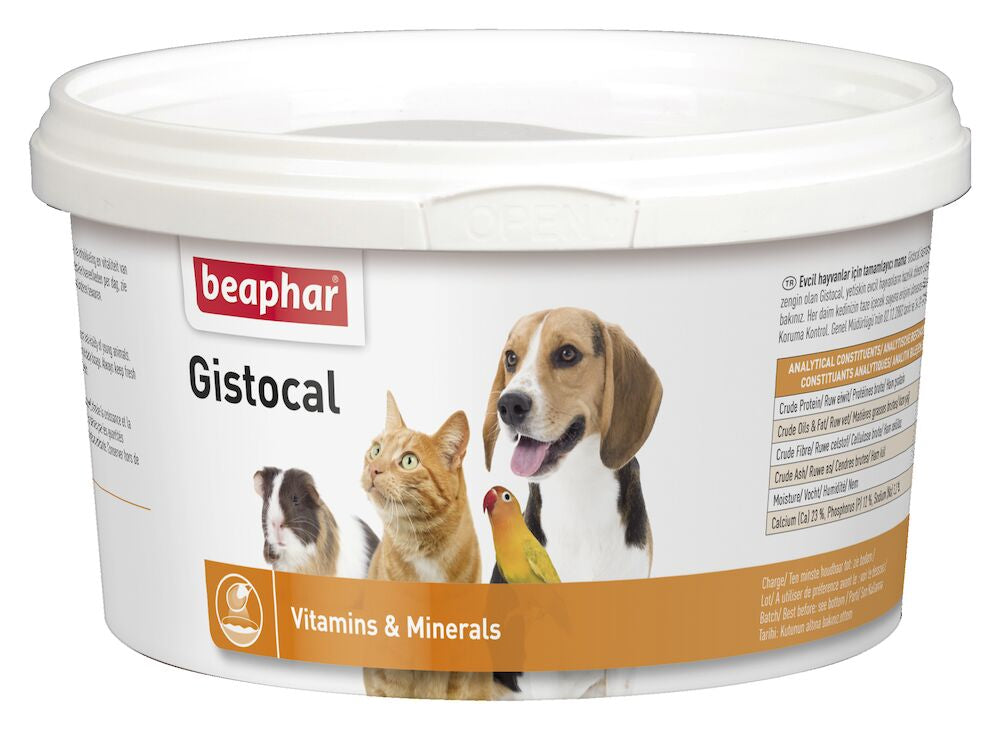 Beaphar Gistocal – Calcium & Vitamin Supplement for Dogs & Cats