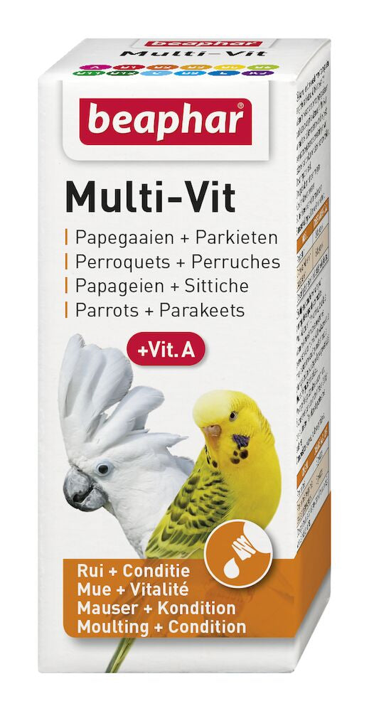 Beaphar Multi-Vitamin Liquid for Parrots & Parakeets