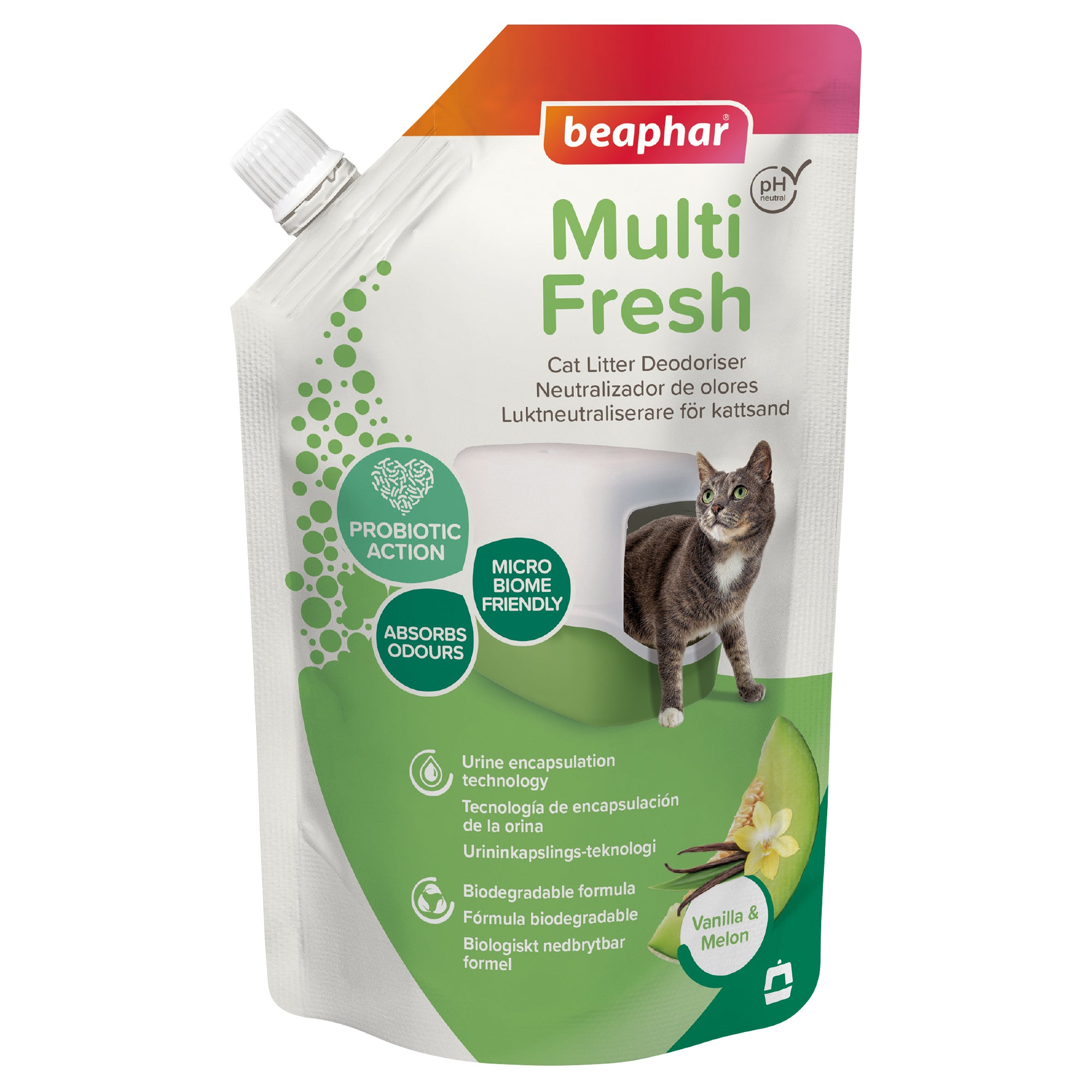 Beaphar Multi Frisch Cat Litter Freshener 400 g vanilla and lemond 