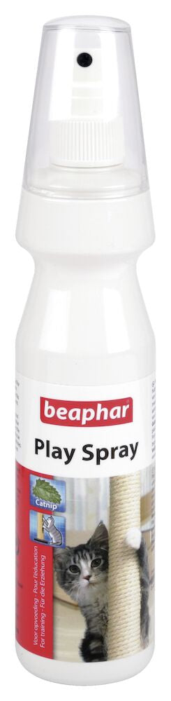 Beaphar Play Spray for Cats – Catnip Toy Attractant