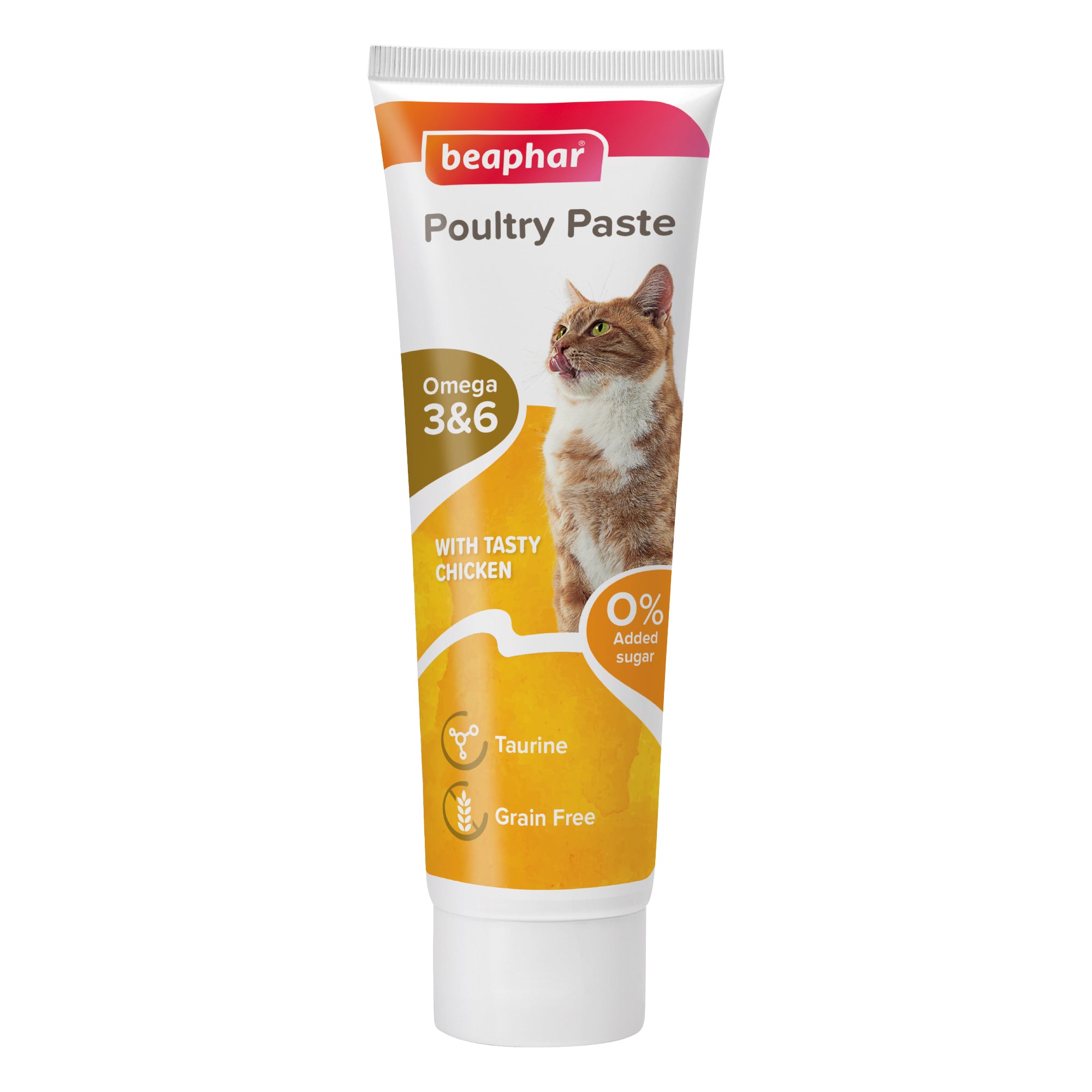 Beaphar Poultry Paste for Cats tube