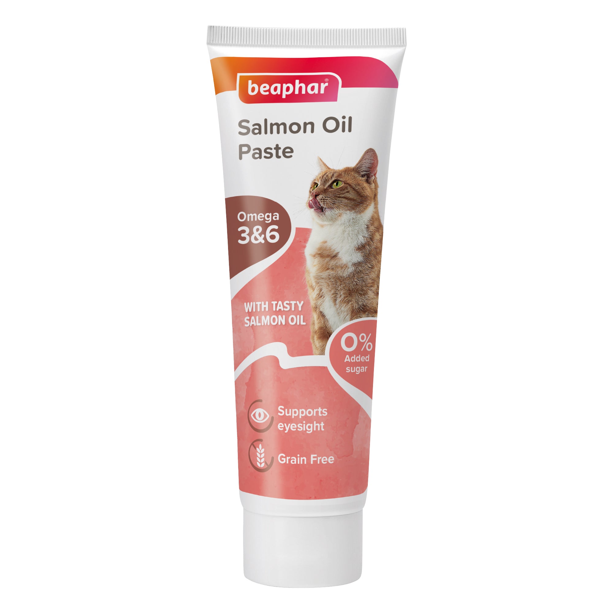 Beaphar Salmon Oil Paste for Cats 100g – Skin & Coat Support front