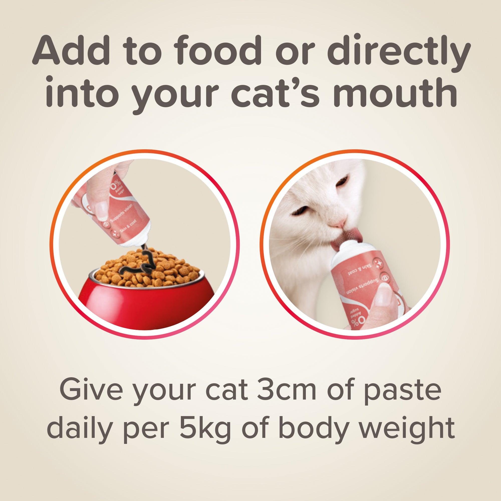 Beaphar Salmon Oil Paste for Cats 100g – Skin & Coat Support how to use
