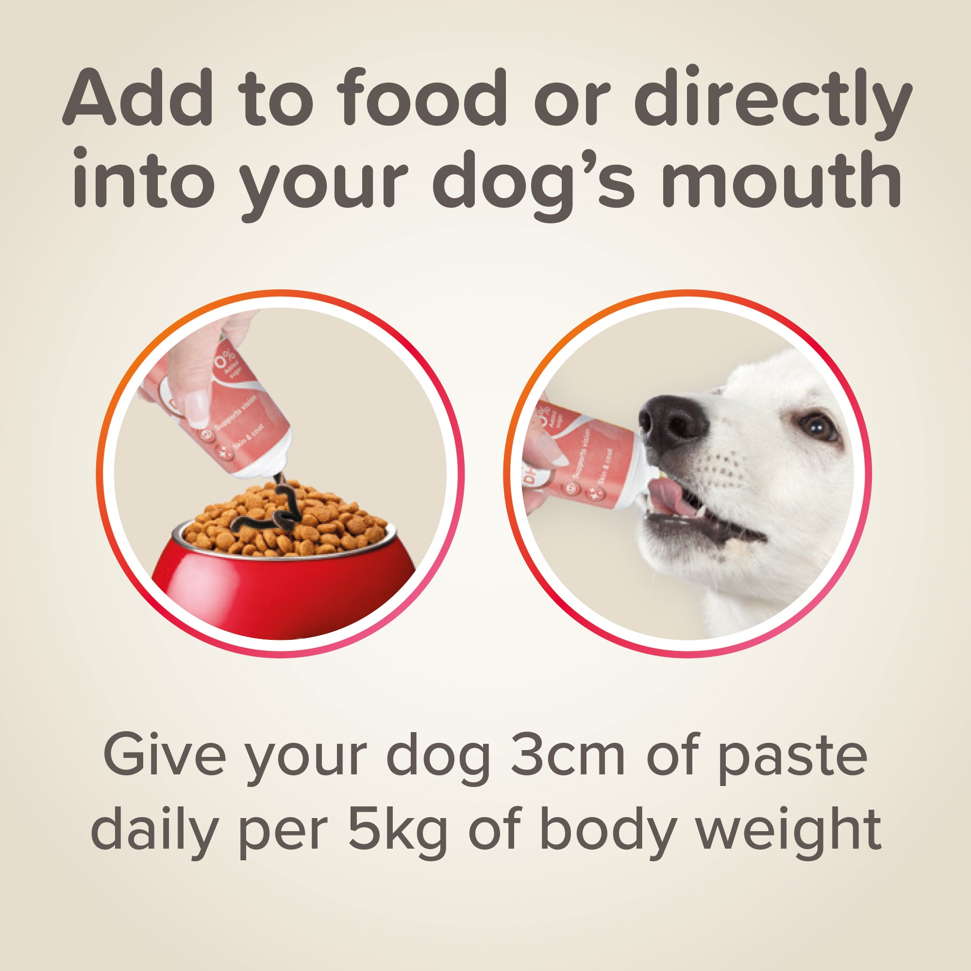 Beaphar Salmon Oil Paste for Dogs – Skin & Joint Support 100g how to use