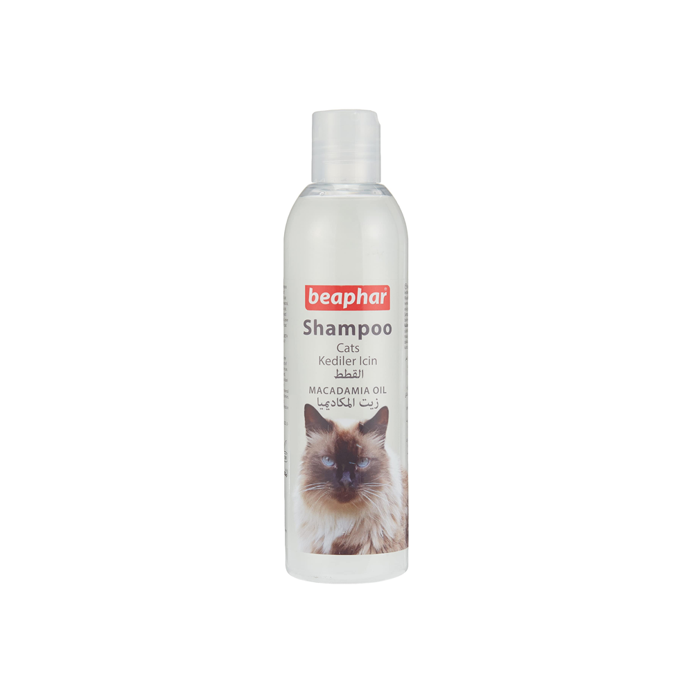 Beaphar Shampoo with Macadamia Oil for Cats – Sensitive Skin 1L