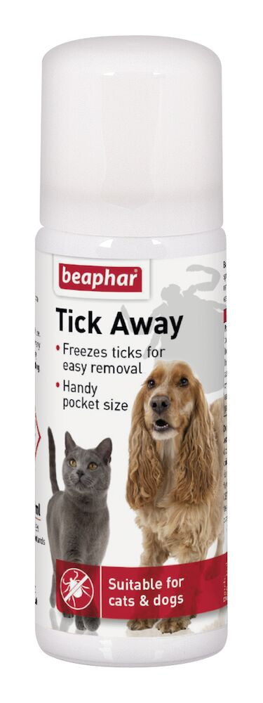 Beaphar Tick Away Freezing Spray for Dogs & Cats