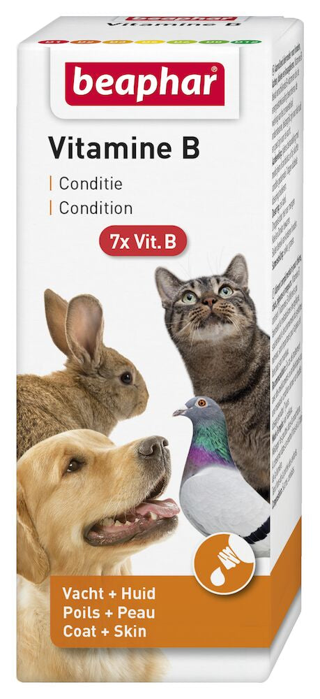 Beaphar Vitamin B Liquid for Birds, Cats, Dogs, Rabbits & Small Animals