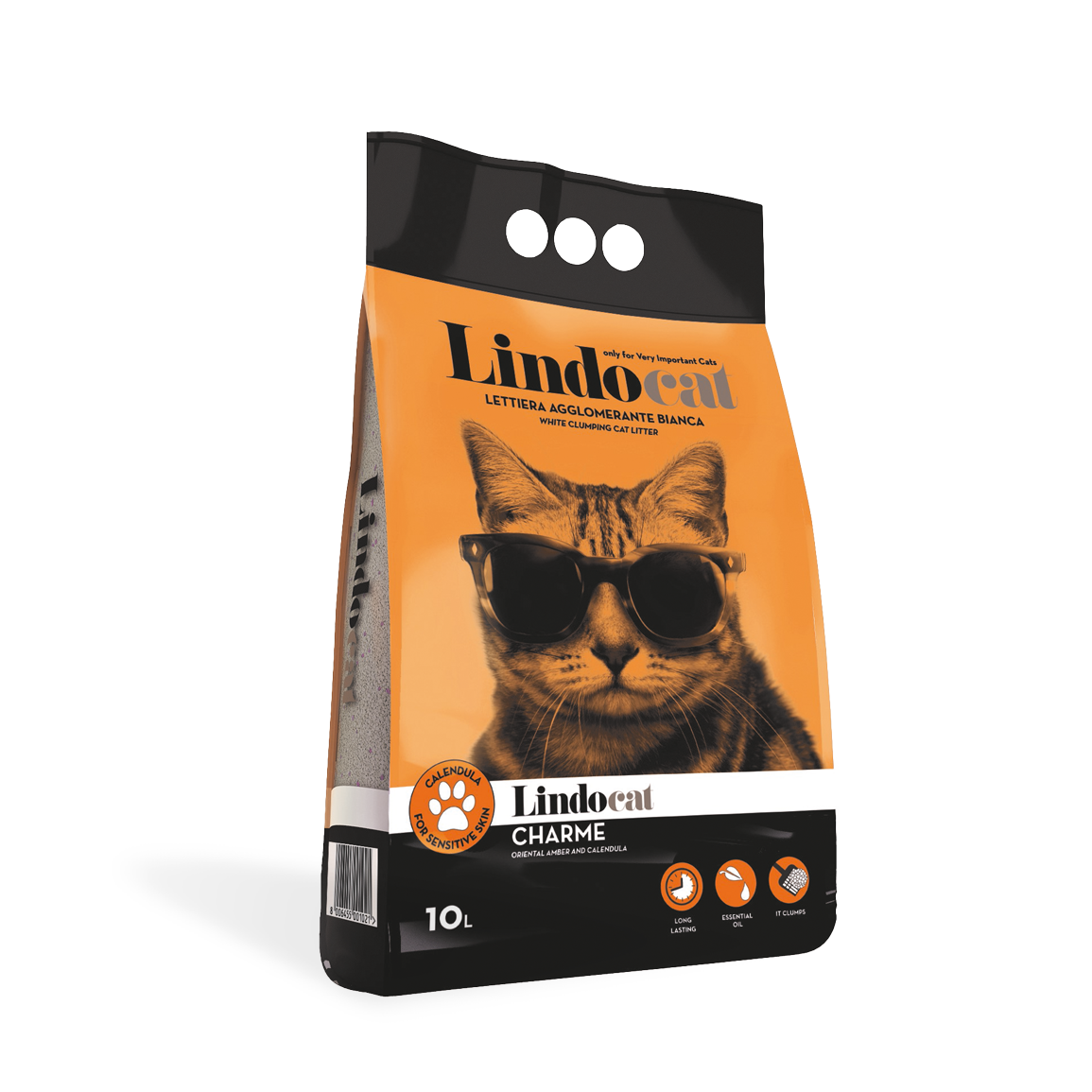 Lindocat Charme Amber Scent Cat Litter 10L