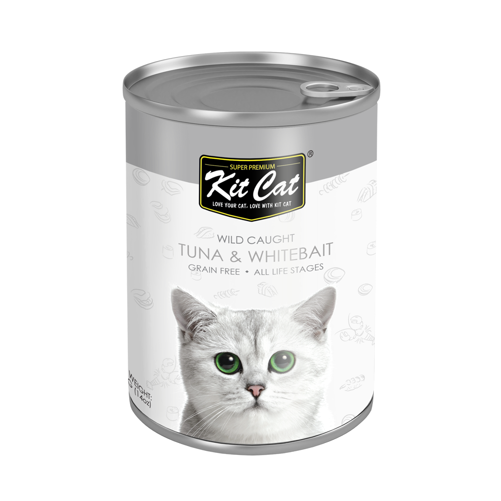 Kit Cat Tuna & Whitebait 400g