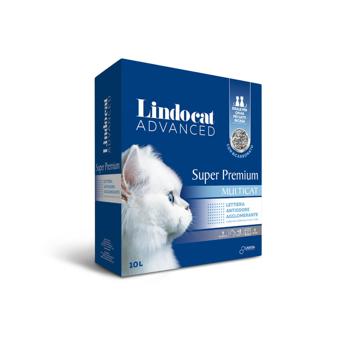Lindocat Super Premium Multi-Cat Litter 10L