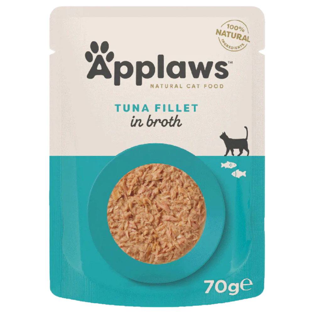 Applaws Cat Pouch Tuna Fillet in Broth 70g