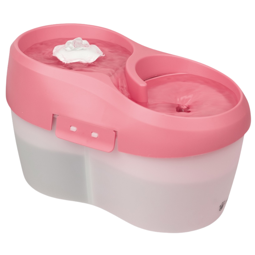 Cat H2O Tornado Fountain Pink over White 2L