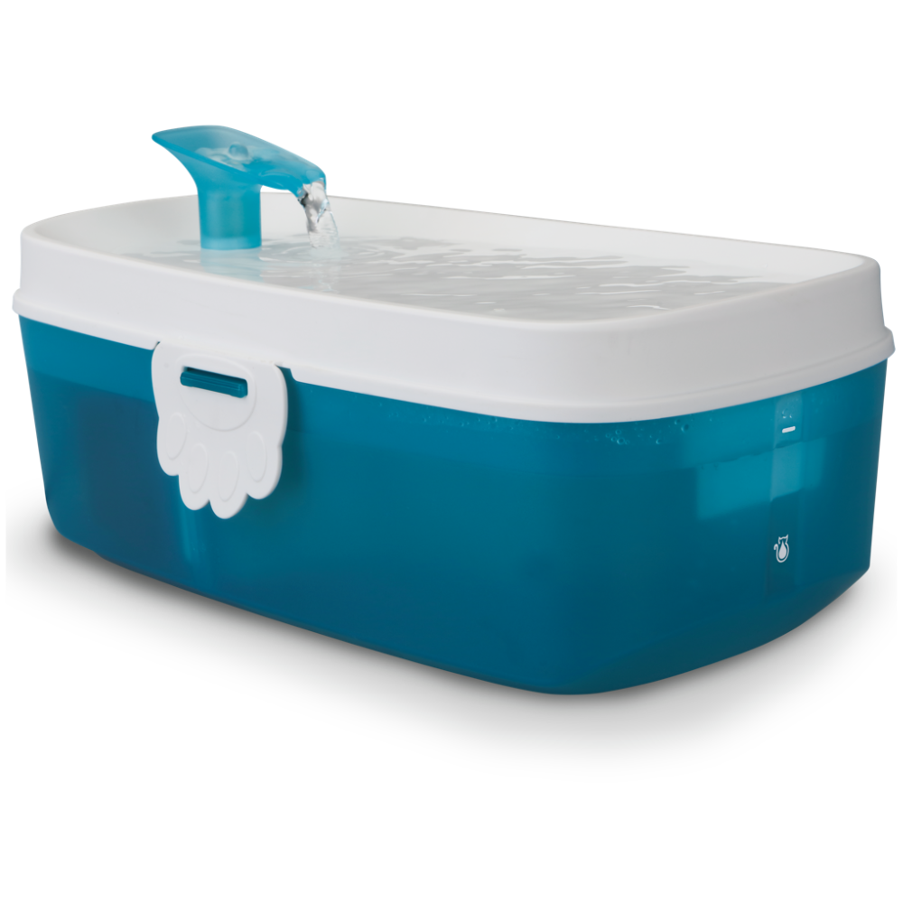Cat H2O ZEN Fountain White over Blue 2.5L
