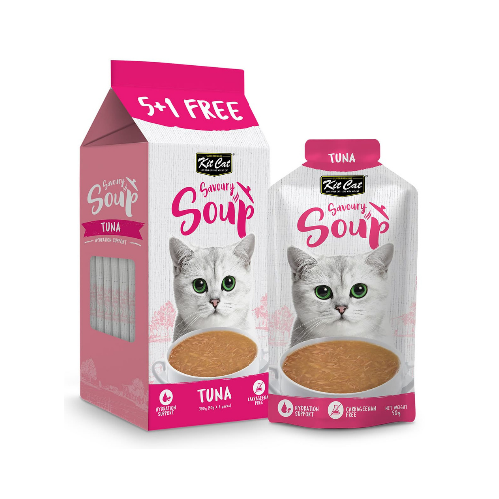 kit cat savoury soup bags for cats 5 1 x 50ml