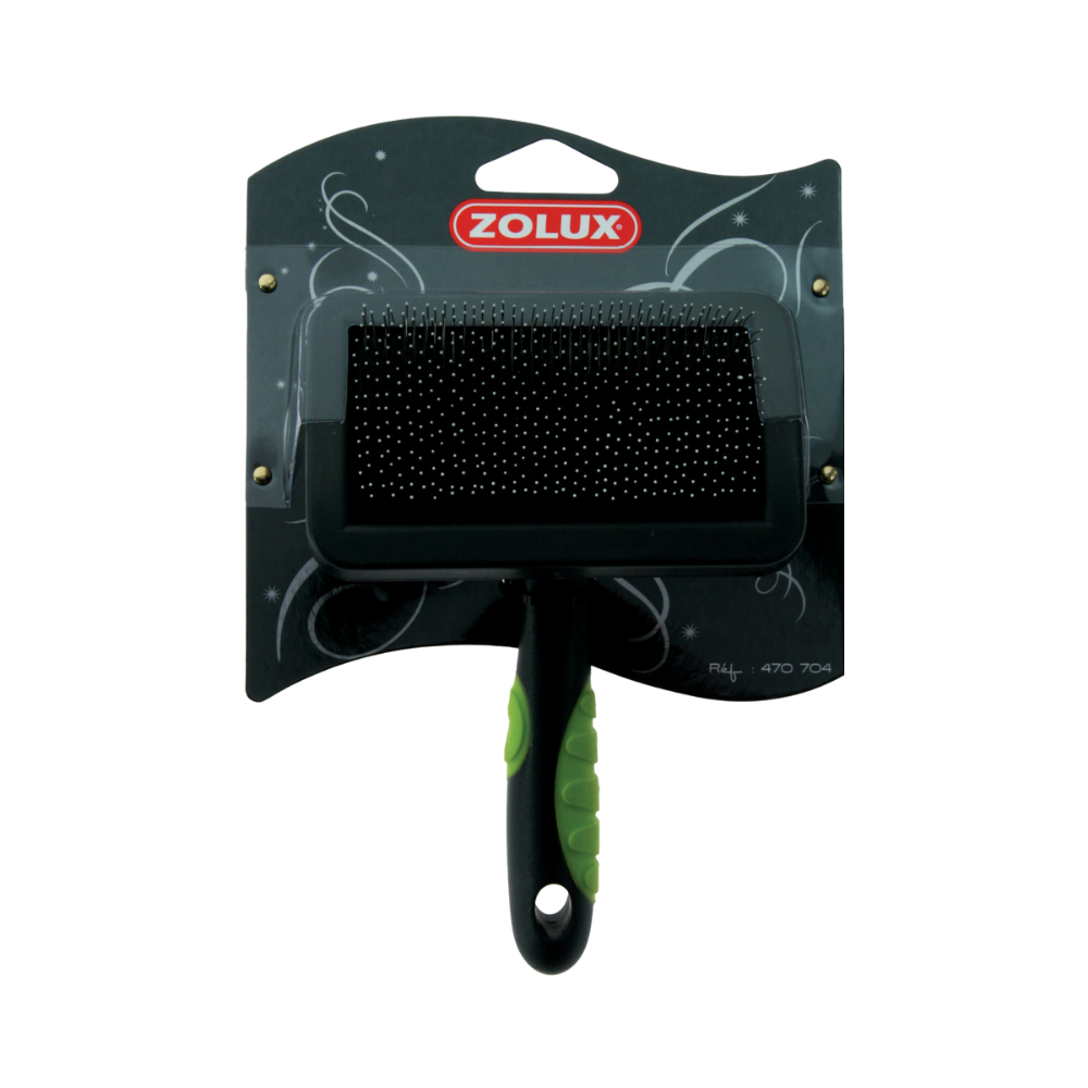 Zolux Plastic Slicker Brush-Medium