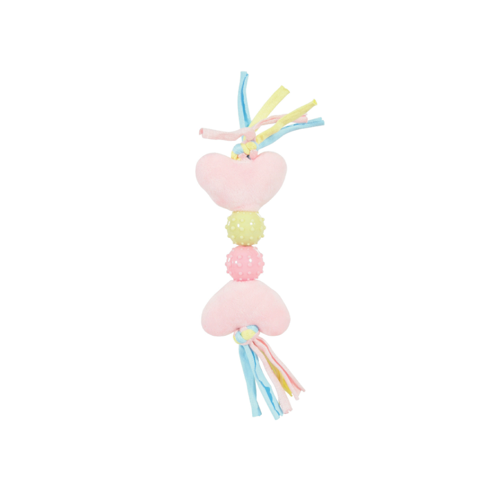 zolux puppy plush toy heart xs