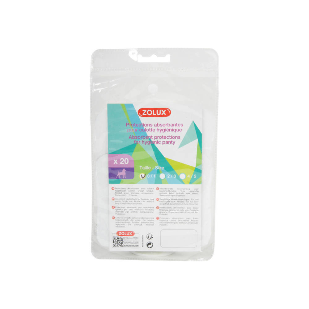 Zolux SANITARY PADS S4-S5 X20