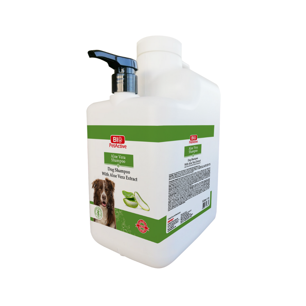 bio petactive shampoo with aloe vera for dogs