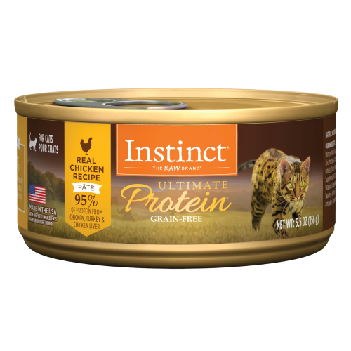 Instinct Ultimate Protein Pate Cans Chicken for Cats 156g