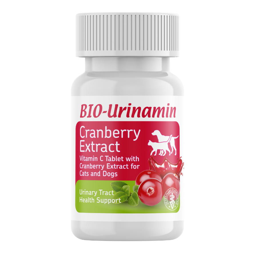 bio petactive bio-urinamin vitamin c and cranberry supplement for cats and dogs 40 tablets 12g