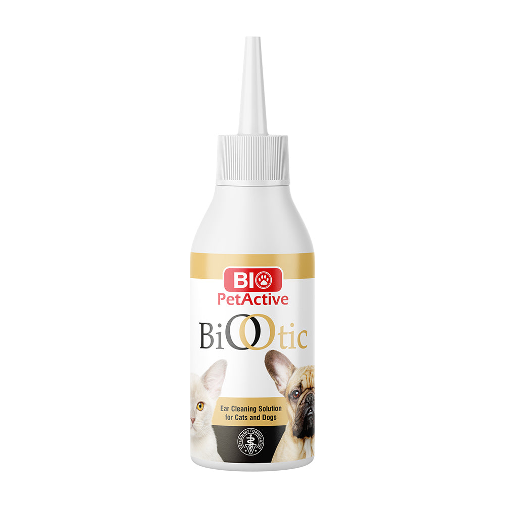 bio petactive biootic ear cleaning solution for cats and dogs