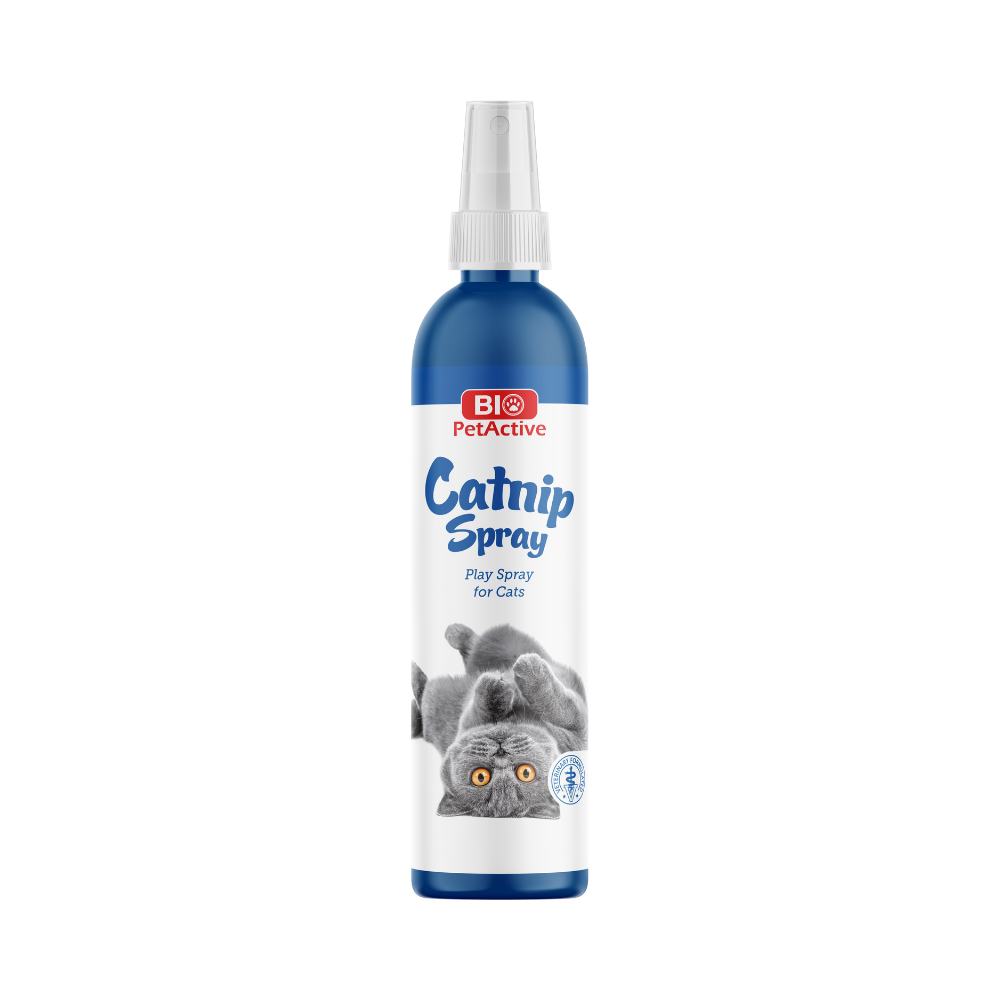 bio petactive catnip play spray for cats