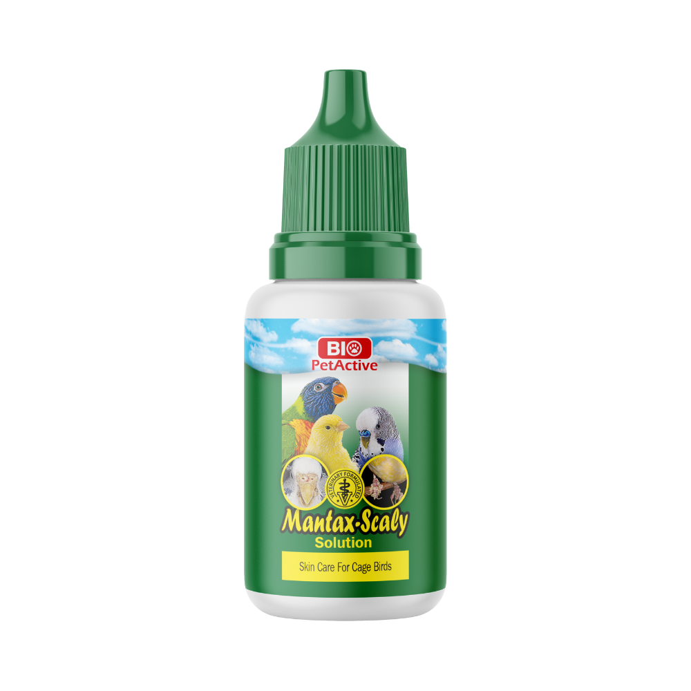 bio petactive mantax-scaly skin care for cage birds